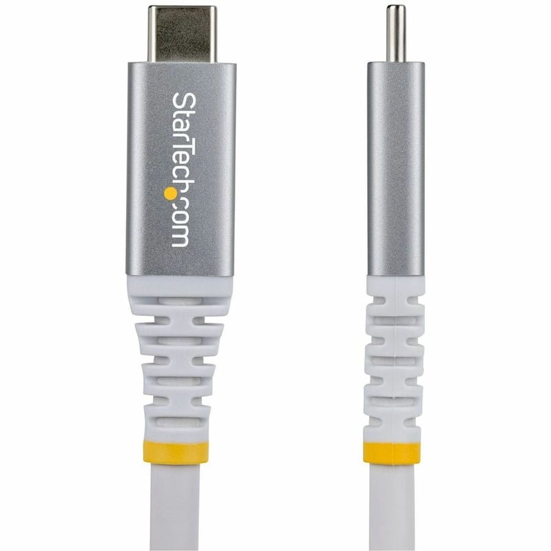 10FT USB4 CABLE WHITE USB-IF CERTIFIED 4K120/DP2.1/60W/20GBPS - Thumbnail 2