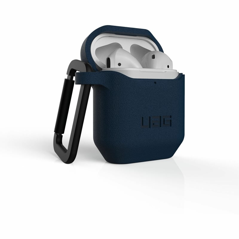 APPLE AIRPODS SILICONE CASE V2-MALLARD - Thumbnail 1