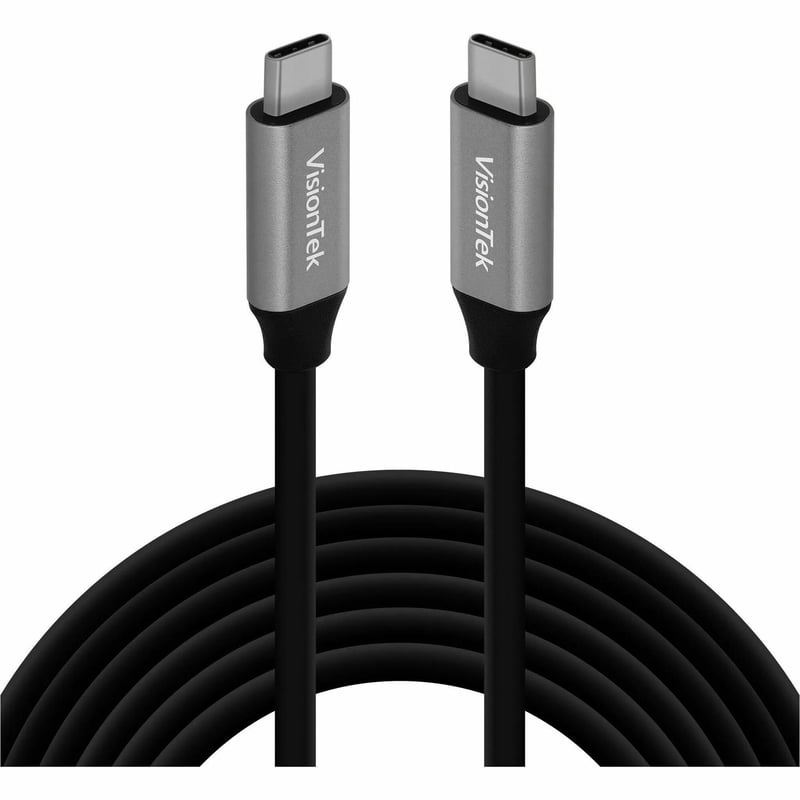 USB-C TO USB-C 2M 10PK UP TO 100W 10 GBPS DISPLAYPORT - Thumbnail 1