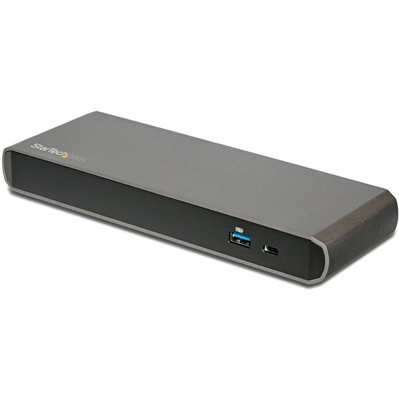 StarTech.com Thunderbolt 3 Dock - Dual Monitor 4K 60Hz TB3 Laptop Docking Station with DisplayPort - 85W Power Delivery - 3x USB 3.0, GbE - Thumbnail 1