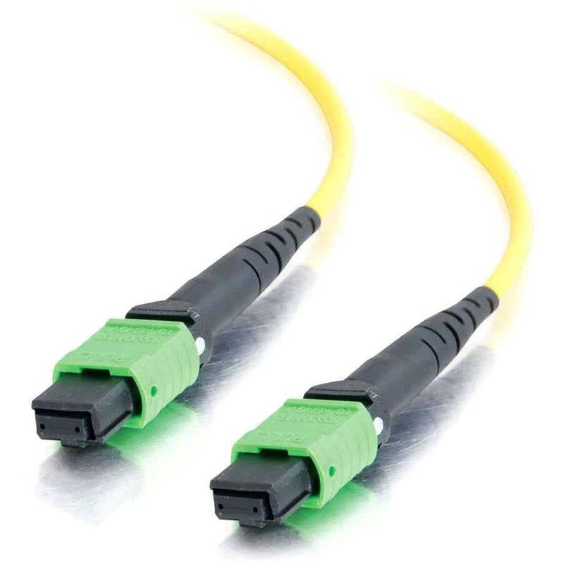 C2G 10m MTP 9/125 OS1 Single-Mode Fiber Cable - Yellow - 33ft - Thumbnail 1