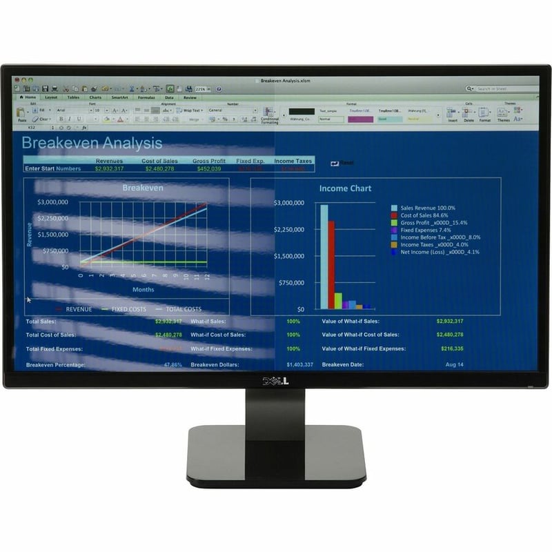 3M™ Anti-Glare Filter for 24in Monitor, 16:9, AG240W9B - Thumbnail 4