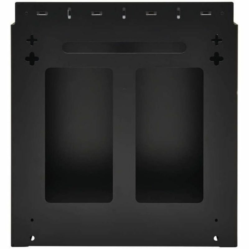 Tripp Lite by Eaton SmartRack 4U Low-Profile Vertical-Mount Vented Wall-Mount Mini Rack Enclosure, Black - Thumbnail 5