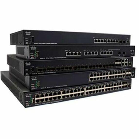 CISCOSG350X48MP48PORTGIGABITPOESTACKABLESWITCHREMANUFACTURED - Thumbnail 4