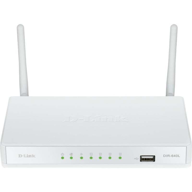 D-Link DIR-640L Wi-Fi 4 IEEE 802.11n Wireless Router - Thumbnail 1