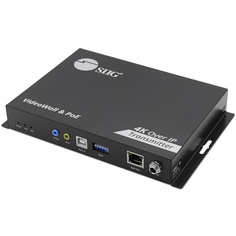 SIIG 4K 60Hz 18Gbps HDMI over IP Matrix - Encoder (TX) 394ft TAA Compliant - Thumbnail 3