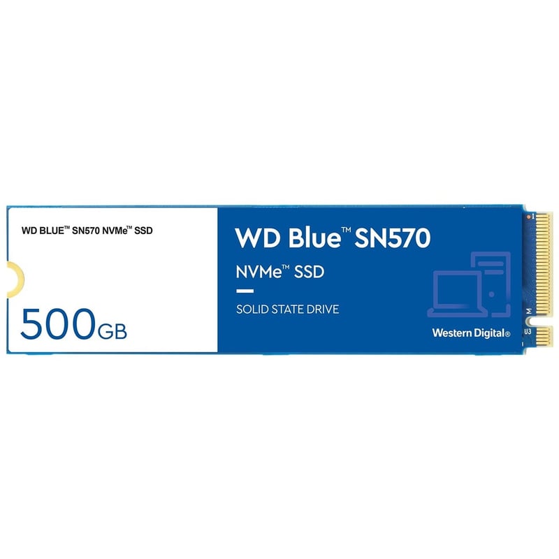 WD 500GB BLUE PCIE GEN3 M.2 - Thumbnail 1