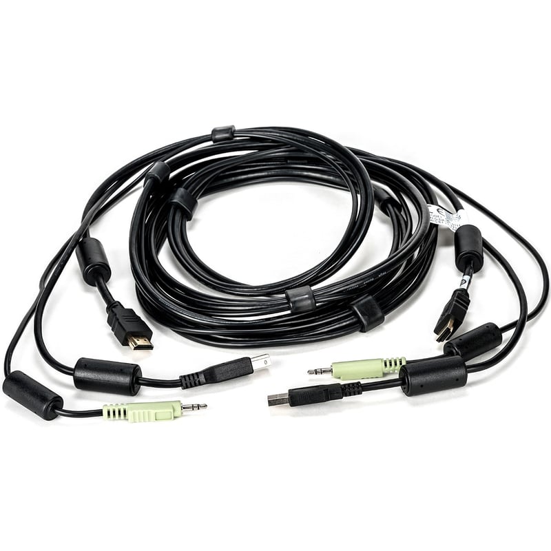 Vertiv Avocent USB Keyboard and Mouse, HDMI and Audio Cable, 10 ft. for Vertiv Avocent SV and SC Series Switches - Thumbnail 1