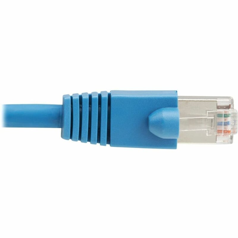 Eaton Tripp Lite Series Cat8 40G Snagless SSTP Ethernet Cable (RJ45 M/M), PoE, LSZH, Blue, 10 m (32.8 ft.) - Thumbnail 5