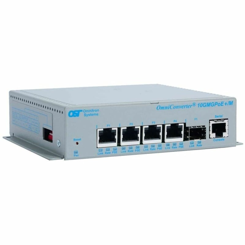 MULTI-GIGABIT POE SWITCH MANAGE D 5 PORT SFP UPLINK DC