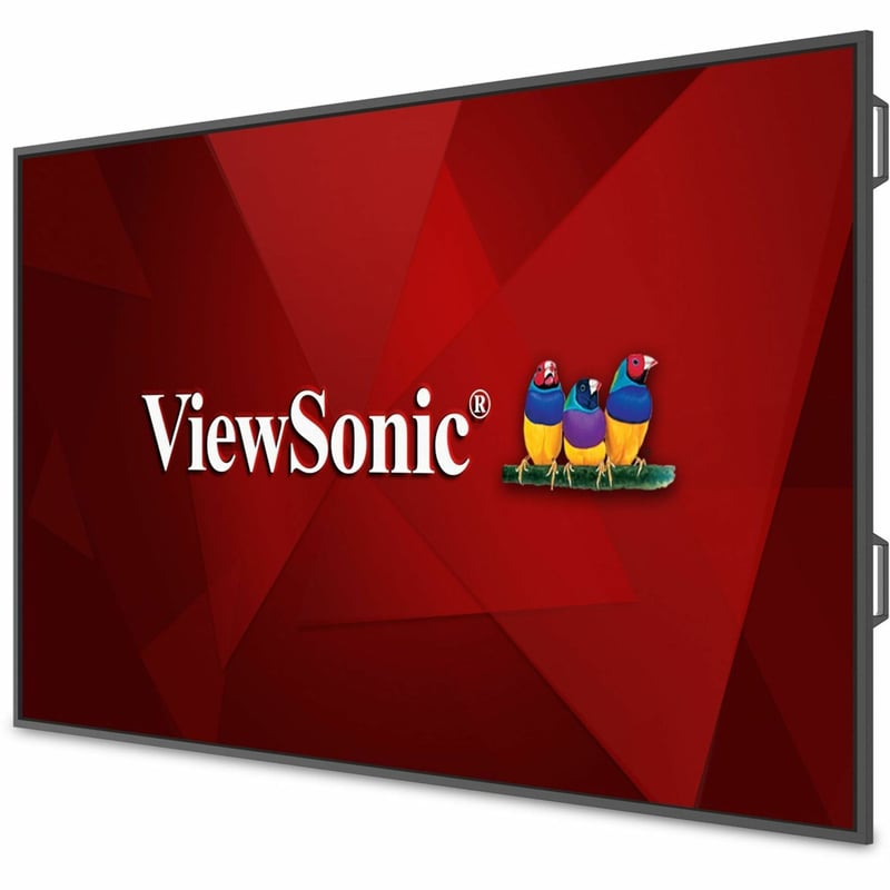 ViewSonic CDE86G3 86 Inch 4K UHD OS-Free Commercial Display with 500-nit Brightness, 1200:1 Contrast Ratio, 10W Dual Speakers, HDMI, USB C, VGA, and USB Inputs - Thumbnail 1