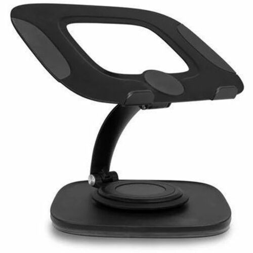 Aluratek Adjustable Ergonomic Laptop Stand with 360&deg; Rotating Base - Thumbnail 1
