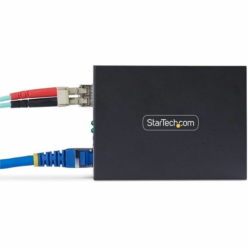 GIGABIT SM LC MEDIA CONVERTER 20 KM (12.4 MI) 10/100/1000 MBPS - Thumbnail 5