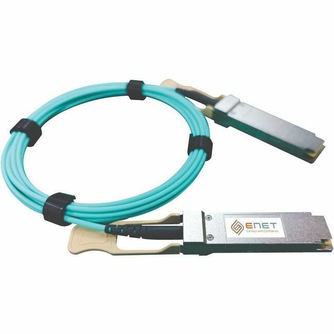 Cisco Compatible QSFP-100G-AOC20M TAA Compliant Functionally Identical 100GBASE-AOC QSFP28 to QSFP28 Active Optical Cable Assembly 20m DOM OM3 MMF