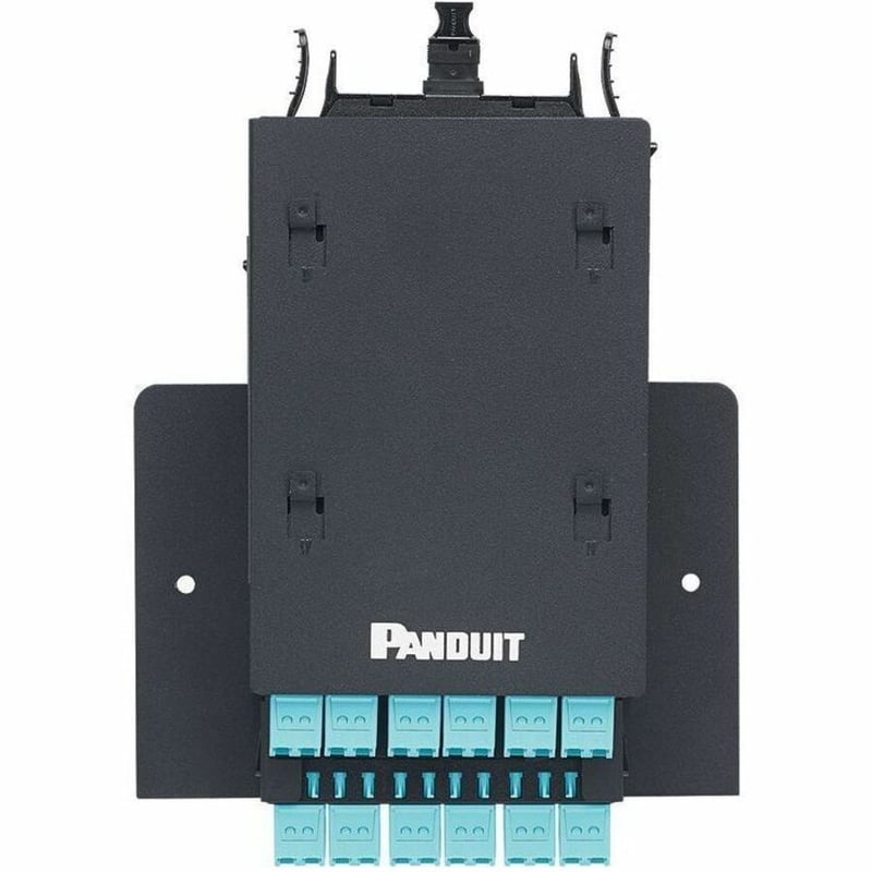IndustrialNet Mounting Bracket for Fiber Optic Cassette, Enclosure - Black - Thumbnail 2