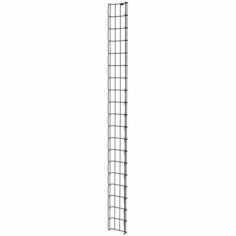 Ortronics Mighty Mo 20 Vertical Cable Tray - 2 in W x 12 in D for 8 ft MM20 4-post racks