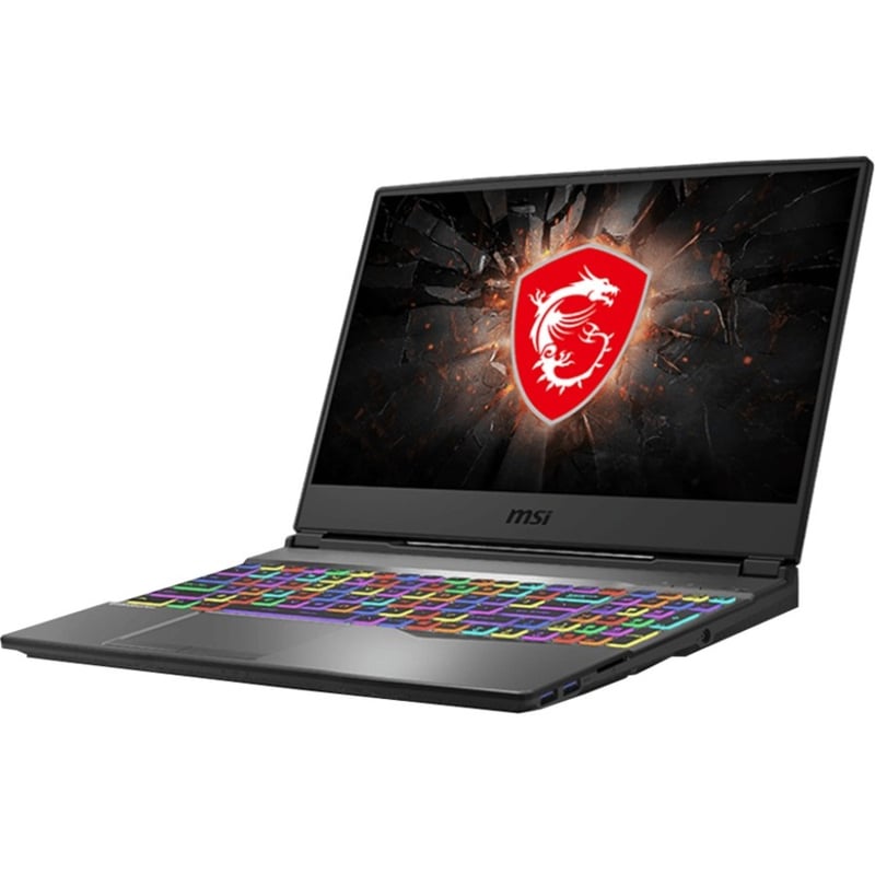 MSI GP65 Leopard GP65 Leopard 10SEK-048 15.6" Gaming Notebook - Full HD - 1920 x 1080 - Intel Core i7 10th Gen i7-10750H 2.60 GHz - 16 GB Total RAM - 512 GB SSD - Aluminum Black - Thumbnail 1