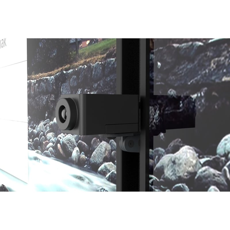 Heckler Design Camera Mount for Video Conferencing Camera, Display Screen - Black Gray - Thumbnail 4