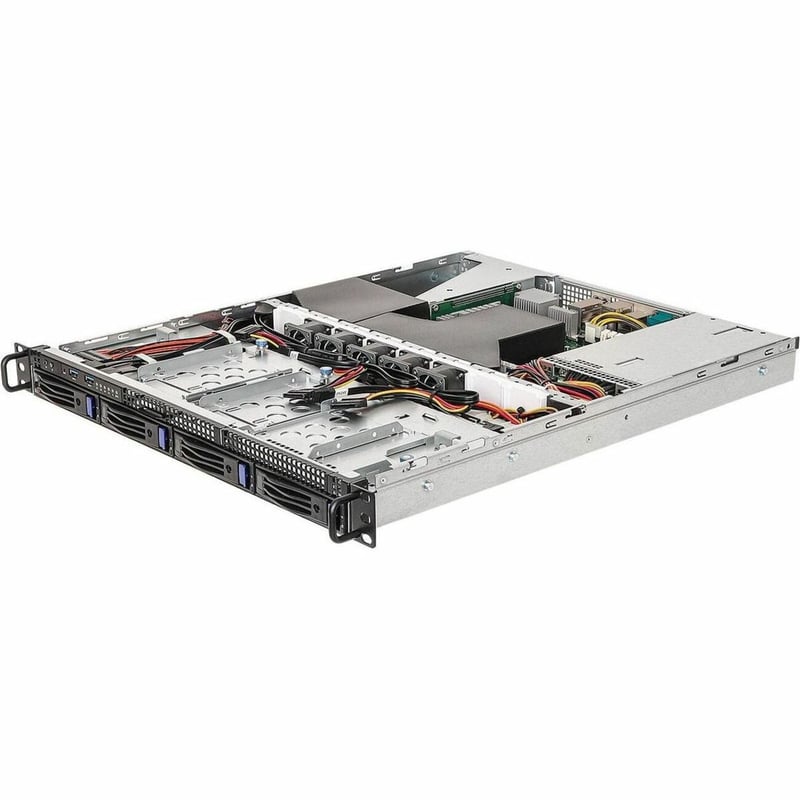 ASROCK RACK 1U4LW-X570/2L2T RPSU 1U RACKMOUNT SERVER BAREBONE AMD AM4 RYZEN PGA - Thumbnail 1