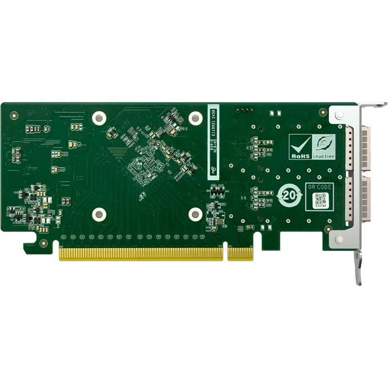 QNAP QXG-100G2SF-BCM Dual-port, 100 GbE Network Expansion Card - Thumbnail 5