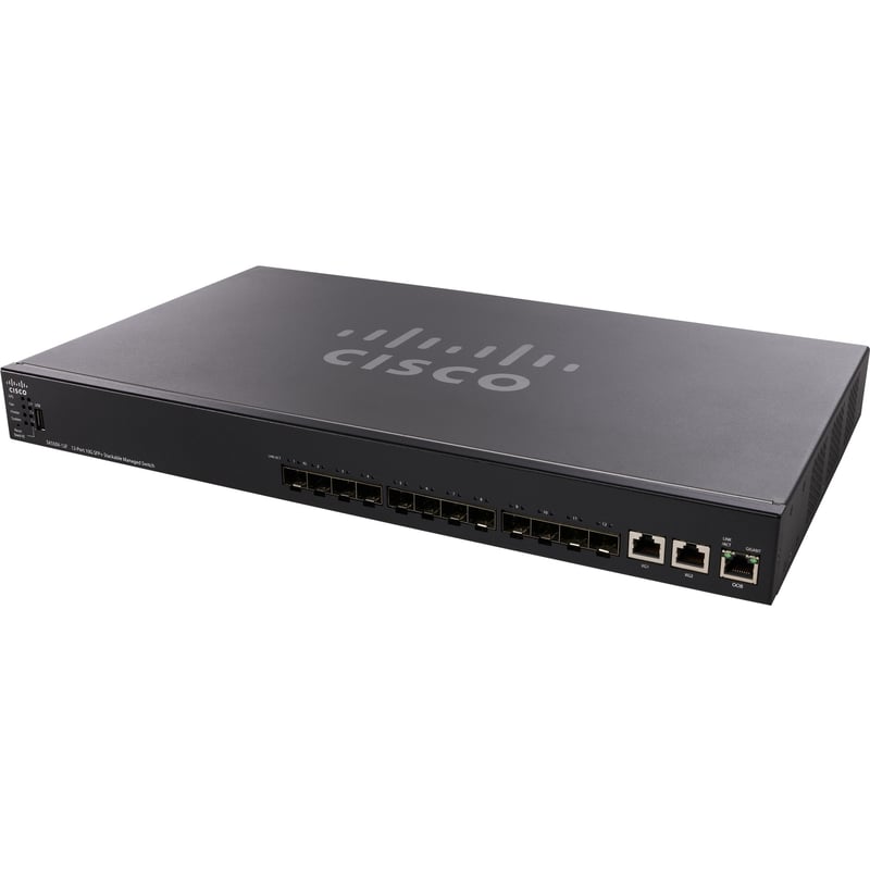 Cisco SX550X-12F 12-Port 10G SFP+ Stackable Managed Switch - Thumbnail 1