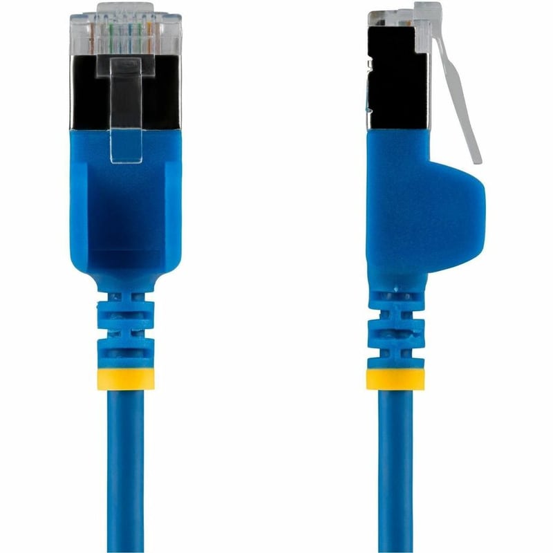 ULTRA SLIM CAT6A CABLE BLUE SLIM RJ45 FTP PATCH CABLE - Thumbnail 2