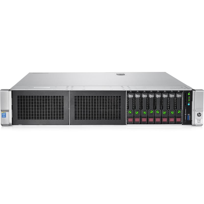 HPE ProLiant DL380 G9 2U Rack Server - 1 Xeon E5-2630 v4 2.20 GHz - 16 GB RAM - 12Gb/s SAS Controller - Thumbnail 1