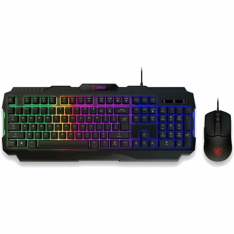FORGE GK100 COMBO US GAMING KEYBOARD MOUSE COMBO - Thumbnail 1