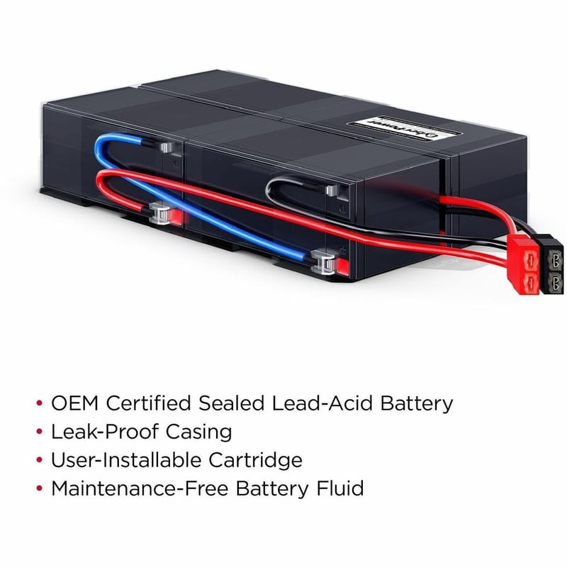 CyberPower RB1270X4J Replacement Battery Cartridge - Thumbnail 2