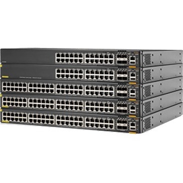 HPE 6200F 24G Class4 PoE 4SFP+ 370W Switch - Thumbnail 2