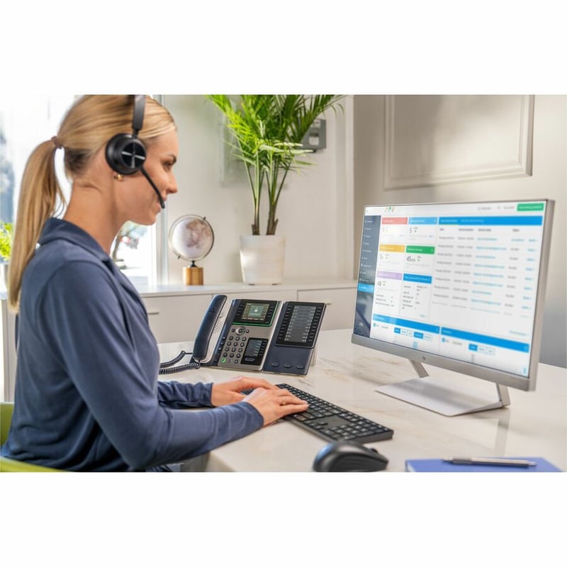 POLY EDGE E400 IP PHONE POE-E TAA - Thumbnail 3