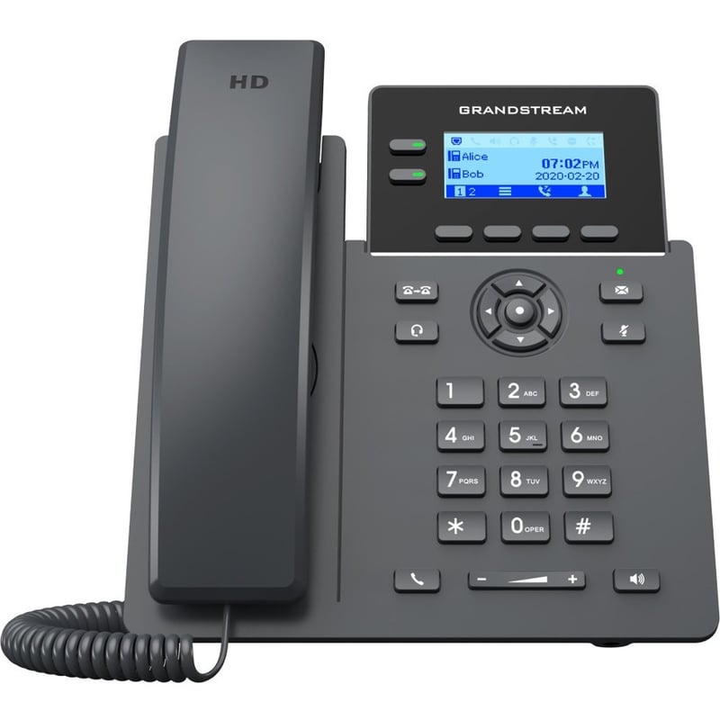 Grandstream GRP2602P IP Phone - Corded - Corded - Wall Mountable, Desktop - Thumbnail 2