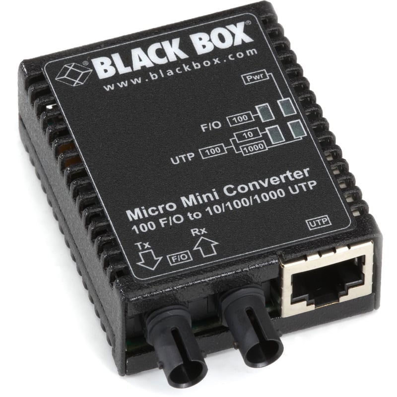 Black Box Micro Mini LMC401A Transcevier Media Converter - Thumbnail 1