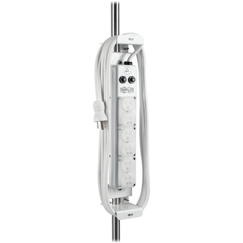 Tripp Lite by Eaton Safe-IT Mounting Clamp for Medical-Grade Power Strips - Antimicrobial Protection - Thumbnail 5