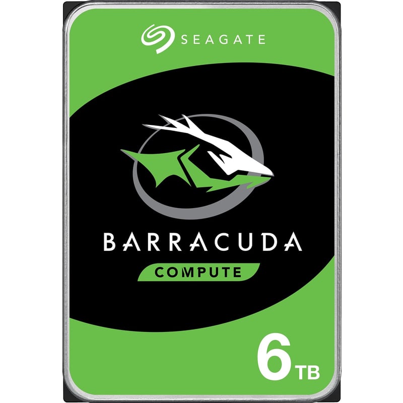 Seagate BarraCuda ST6000DM003 6 TB Hard Drive - 3.5" Internal - SATA (SATA/600) - Thumbnail 1