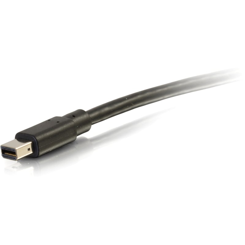 C2G 10ft 4K Mini DisplayPort to DisplayPort Cable - 4K 30Hz - Black - M/M - Thumbnail 2