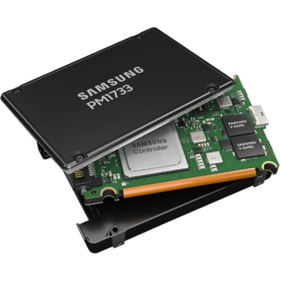 Samsung PM1733 15.36 TB Solid State Drive - 2.5" Internal - PCI Express NVMe (PCI Express NVMe 4.0 x4) - Thumbnail 2