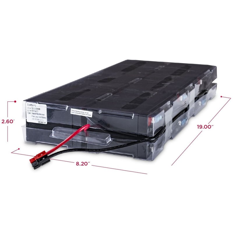 CyberPower RB1290X6B Replacement Battery Cartridge - Thumbnail 3