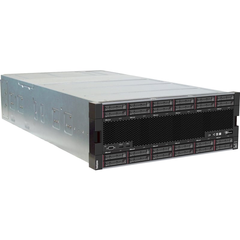 Lenovo ThinkSystem SR950 7X12A02UNA 4U Rack Server - 4 Xeon Gold 5220 2.20 GHz - 128 GB RAM - 12Gb/s SAS, Serial ATA/600 Controller - Thumbnail 1