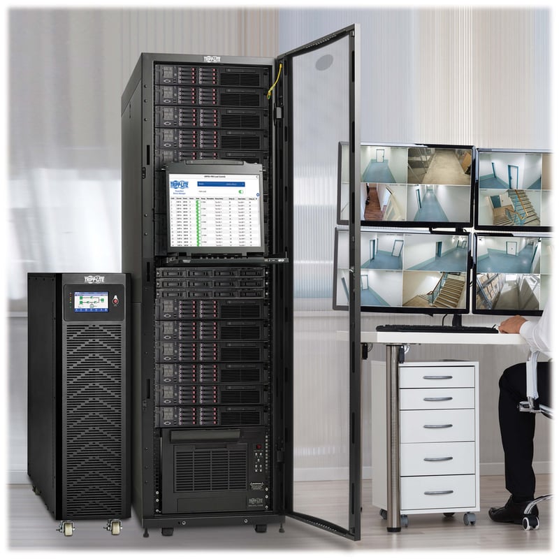 Eaton Tripp Lite Series 3-Phase 208/220/120/127V 20kVA/kW Double-Conversion UPS - Unity PF, No Internal Battery Modules - Thumbnail 4
