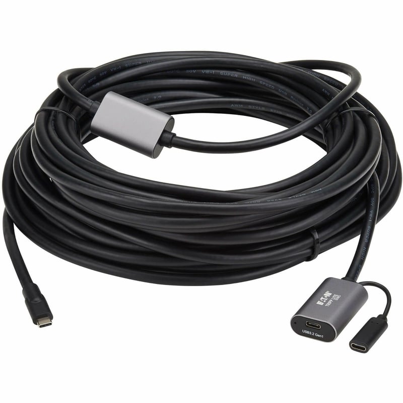 USB 3.2 GEN 1 ACTIVE EXTENSION CABLE W USB-C CHARGING USB-C TO USB - Thumbnail 1