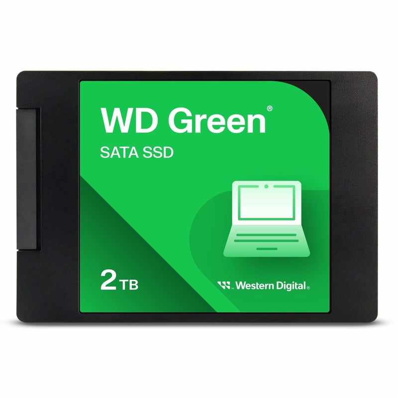 Western Digital Green WDS200T2G0A 2 TB Solid State Drive - 2.5" Internal - SATA (SATA/600) - Thumbnail 1
