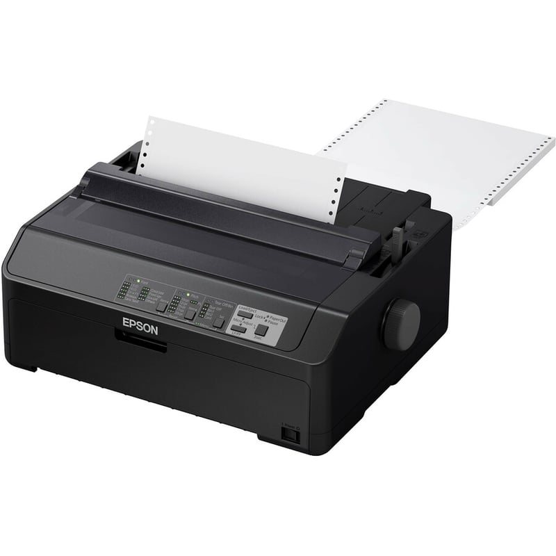 Epson LQ-590II NT 24-pin Dot Matrix Printer - Monochrome - Energy Star - Thumbnail 2