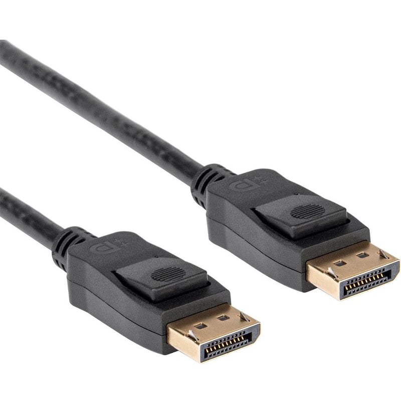 Rocstor 10ft DisplayPort 1.2 Cable M/M - DP 4K (3-Pack) - Thumbnail 3
