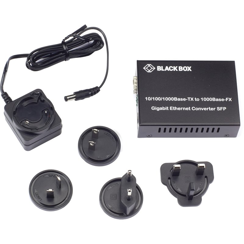 Black Box Pure Networking Transceiver/Media Converter - Thumbnail 4