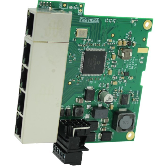 Brainboxes Embedded Industrial 5 Port Gigabit Ethernet Switch - Thumbnail 1