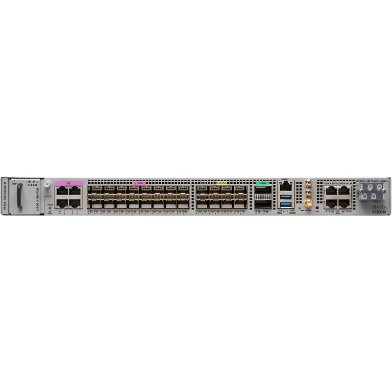 NCS540 16X10G+4X1G CU+8X25G+2X100G DC REMANUFACTURED