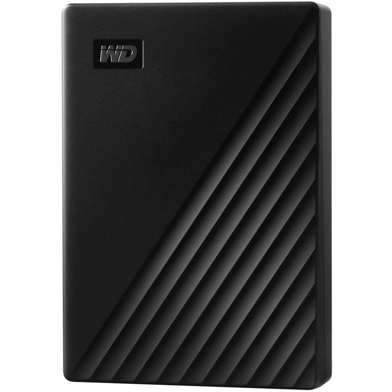 WD My Passport WDBPKJ0040BBK-WESN 4 TB Portable Hard Drive - External - Black - Thumbnail 1