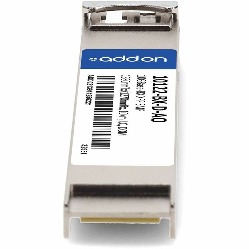 AddOn Extreme Networks® 10122-BX-D Compatible TAA 10GBase-BX XFP Transceiver (SMF, 1330nmTx/1270nmRx, 10km, LC, DOM) - Thumbnail 4