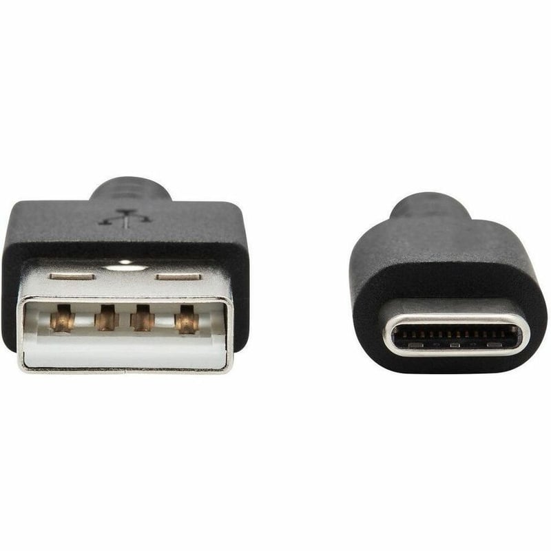 Tripp Lite by Eaton Heavy-Duty USB-A to USB-C Cable USB 2.0 UHMWPE and Aramid Fibers (M/M) Gray 3 ft. (0.91 m) - Thumbnail 3